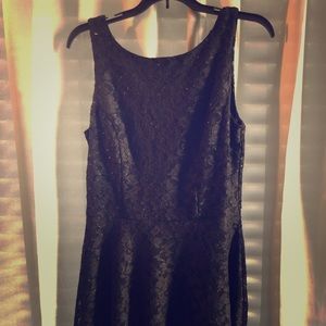 Speechless size 9 Black glittery dress